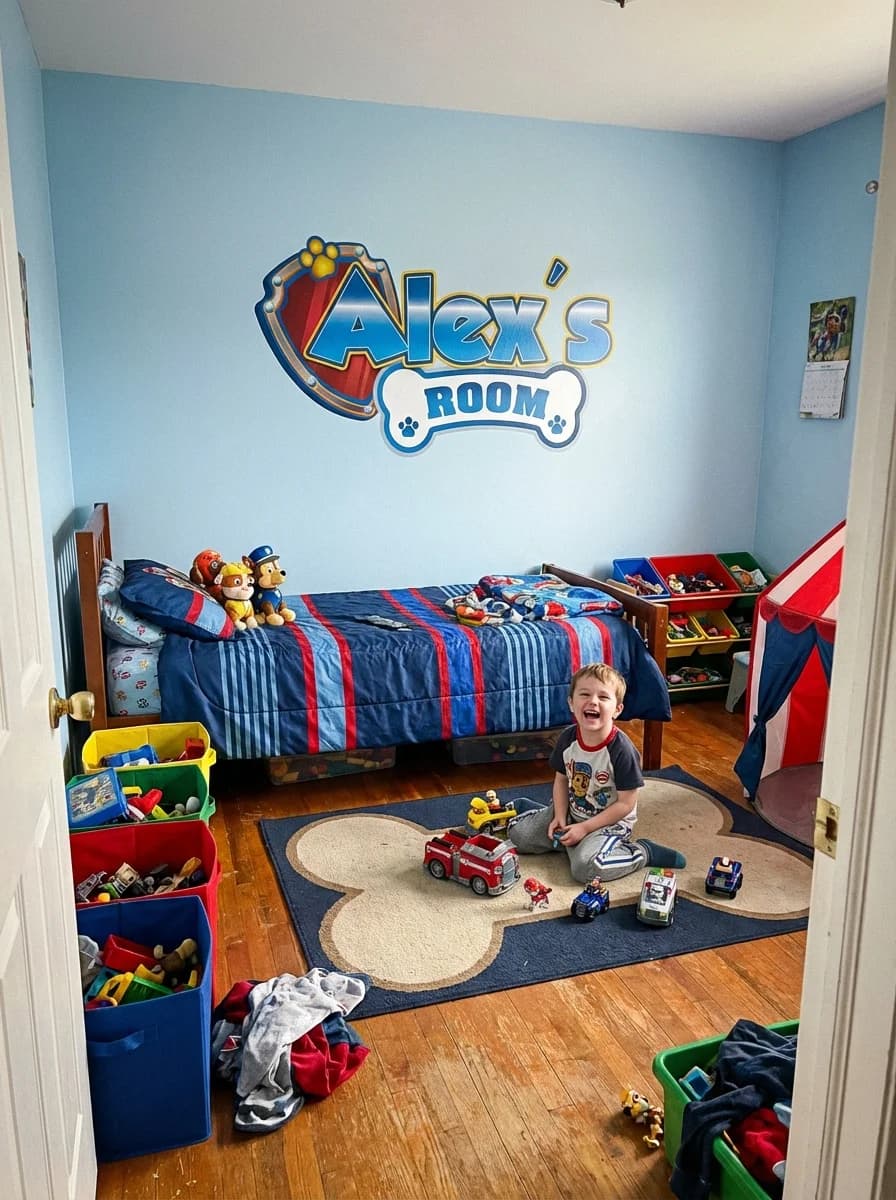 Puppy Heroes Room Sign