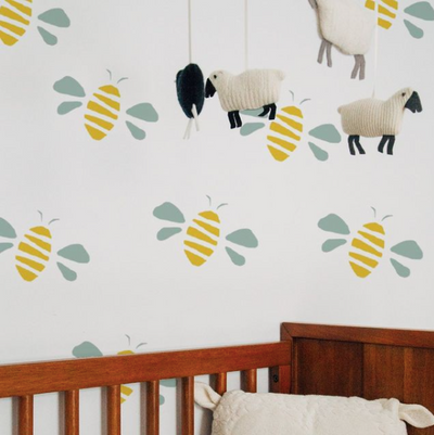 10 adoráveis ​​decalques de parede de vinil para berçário para os pequenos da casa