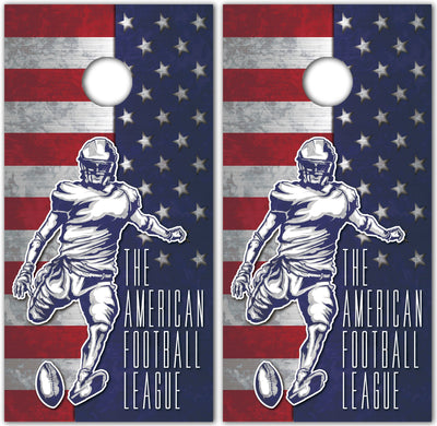 American Football League Custom Cornhole Wraps Decal