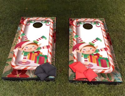 Christmas Gifts Custom Cornhole Vinyl Wrap Decal