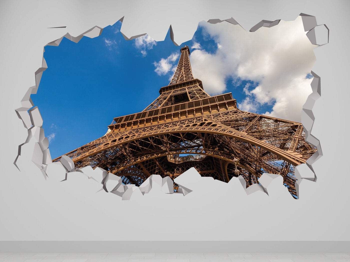 Adesivo da Torre Eiffel, Adesivo da Cidade de Paris, Adesivo de Arte em Vinil da Torre Eiffel Decal-3d -Torre Eiffel Adesivo Art- Adesivos de Planejador para Impressão